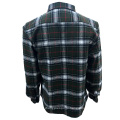 Custom Men Casual Plaid Flannel Shirts For Winter